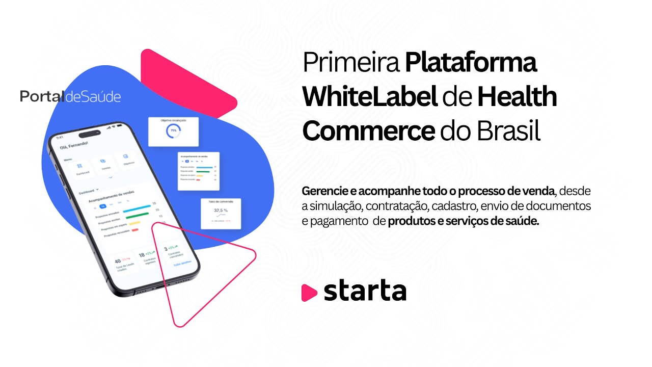 Primeira Plataforma WhiteLabel de Health Commerce do Brasil | Portal de Saúde - Starta