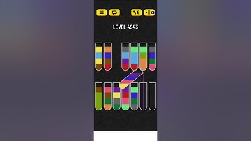 water sort puzzle level 4943