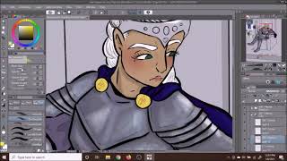 Warrior Queen w/References 【SPEEDPAINT】#dndart