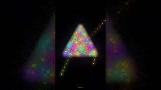 Can a sphere multiplying inside a triangle escape outside?