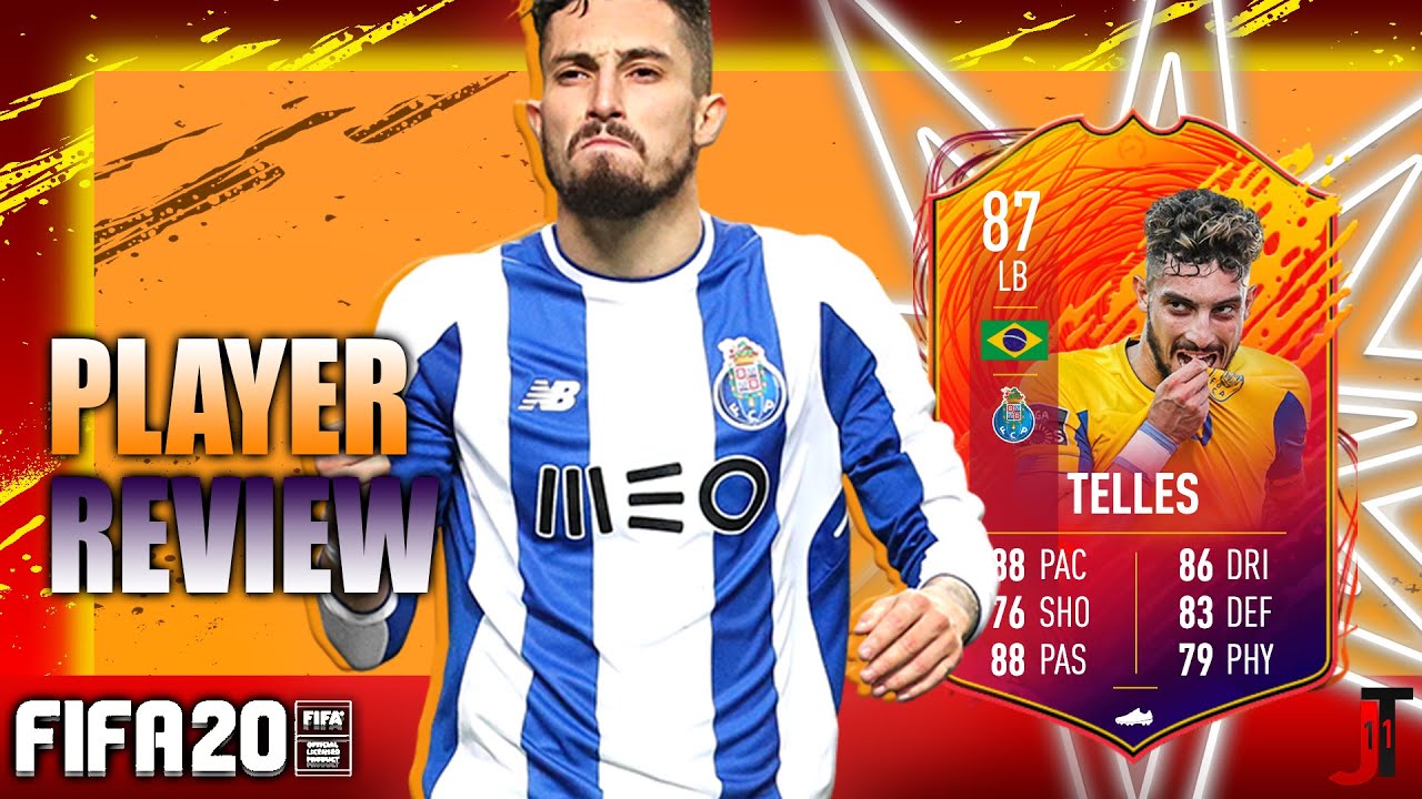 FIFA 20 HEADLINER TELLES 87 PLAYER REVIEW