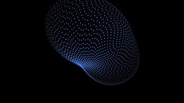 4K UHD 25fps FREE Video Background   HUD Sci Fi Organic Sphere