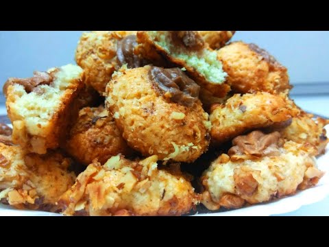 ПЕСОЧНОЕ ПЕЧЕНЬЕ с шоколадной начинкой и орехами / ПЕЧЕНЬЕ ТАЮЩЕЕ ВО РТУ... ЛЕГКО ГОТОВИТЬ