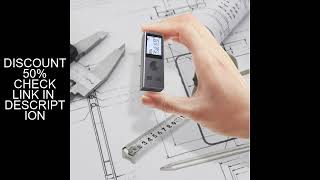 Kinlopto Mini Laser Rangefinder Portable Laser Distance Meter USB Charger High Precision Measureme