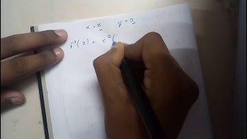 CONSTRUCTION OF ANALYTIC FUNCTION PROBLEM 1 ||M3||OU EDUCATION