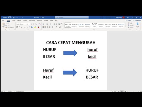 Video: Apakah Anda menggunakan huruf besar untuk kata tim?