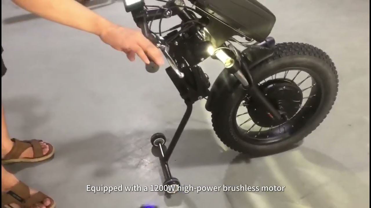 YSH1010 Handcycle Kit – 48V 1200W Electric Wheelchair Conversion, All-Terrain Upgrade