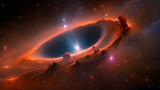 Sci FI Starships Circuit AI Black Hole Nebulae 4K Immersive Space Experience