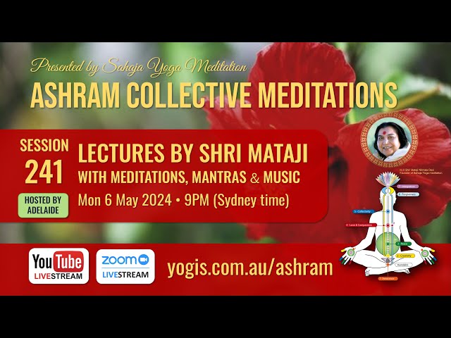 Ashram Meditation-ADL | S241 Becoming desireless to achieve Nirvana | Mon 06/05/2024 class=