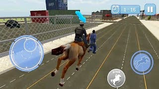 Police Horse Chase - Crime Town Game || Horse Racing Games || Android Gameplay screenshot 2