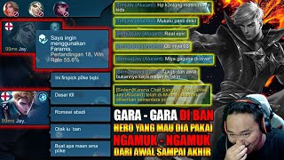 NGAMUK PARAH‼️ GARA-GARA HERO NYA DI BAN,SAMPAI KENA MUTE‼️ wkwkwkw