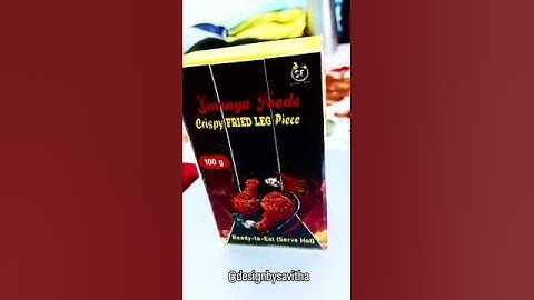 Food Branding Packaging Design #shorts #designbysavitha #designtutorial #packaging