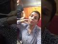 نورين كريم تحلق شعرها لايف في مسلسل طاقه نور