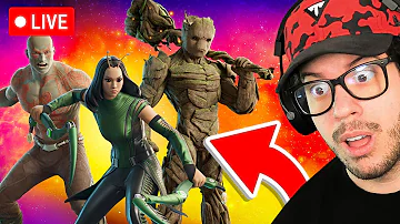 🔴LIVE! - New GUARDIANS OF THE GALAXY PACK in FORTNITE!