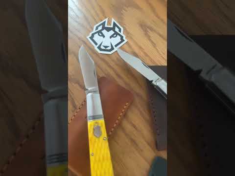 @JackWolfKnives Gateway Barlows!!!!!!! Let’s Go!!!!!! Slips done by Ryan Hicks Hammer And Hide????