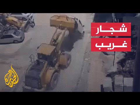 بالجرافات والمعدات الثقيلة.. شجار بين عمال في مستوطنة غربي القدس