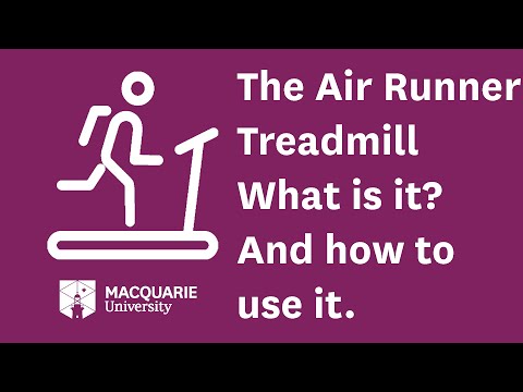 The Air Runner Treadmill. What is it? And how to use it