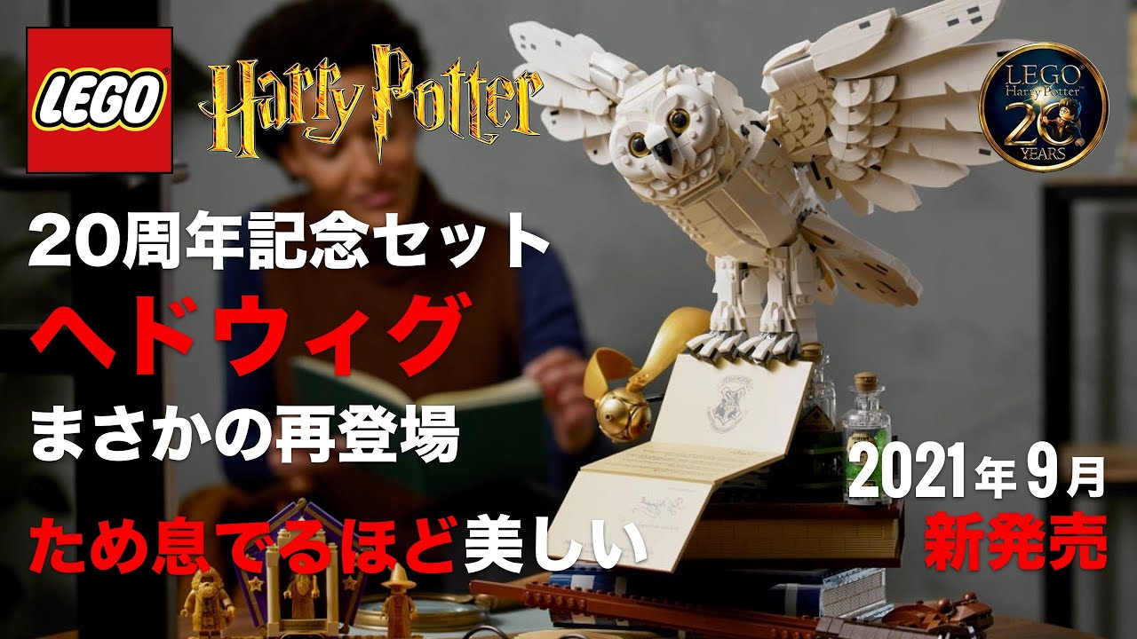新作レゴ】レゴ ハリーポッター 20周年 ホグワーツのアイコン 2021年