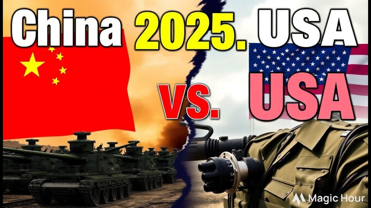 "🔥 China vs USA 💥 Military Power Showdown 2025 🌍 | Ultimate Global ...