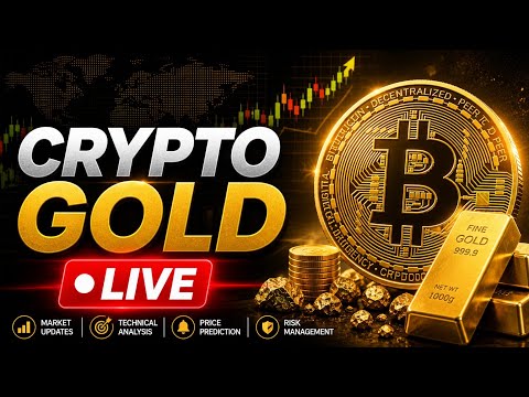 Thumbnail for 🚀CRYPTO GOLD LIVE  | Bitcoin & Gold Market Update | Live Trading + Analysis  (8 may 2026) #shots