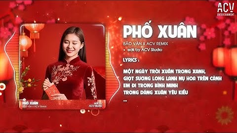 Nhạc Tết 2026 Remix | Phố Xuân - Bảo Vân | Nhạc Xuân 2025 Nghe Là Thấy Tết - Chào Xuân 2026