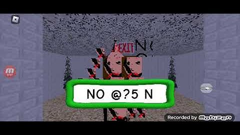 How to Get NOOO Badge in Baldi Mega RP Remastered Roblox