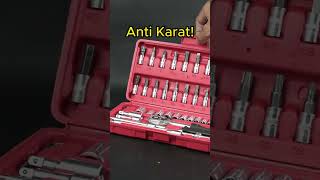 Kunci socket set 46 pcs di sini murah banget order yuk #yt #affiliate #ytshorts #socket