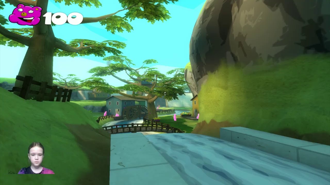 Polina TV show Live Stream игра Bear Party: Adventure