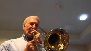 Robert Matchett,trombone, "In a Mellow Tone"