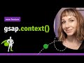 Easy cleanup with gsap.context()
