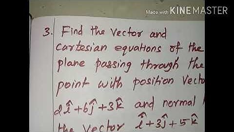 Applications of vector algebra chapter 6 exercise 6.6question number 3