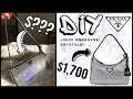 Prada Swarovski Crystal Bag DIY [using an authentic Prada nylon bag and 4,300 Swarovski crystals!!]