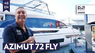 AZIMUT 72 FLY - Walkthrough Review - The Boat Show