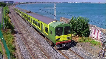 8510 Class Dart Train number 8616 - Booterstown, Dublin