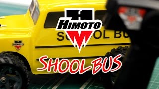 Радиоуправляемый монстр Himoto School Bus 4WD 2 4G 1:18 RTR E18BS