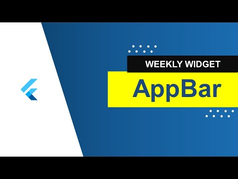 AppBar || Flutter