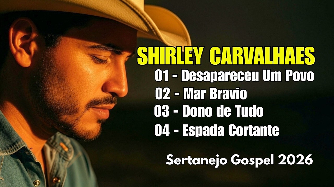 VIOLA, VOZ E HINOS - Coletânea dos Melhores Louvores  da SHIRLEY CARVALHAES  - Sertanejo Raiz Gospel