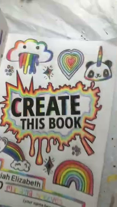 Moriah Elizabeth  Art/Crafts on Instagram: New video coming out later  today!!! I make a reference to this marshmallow limbed sheep that started  as a create this book drawing and then I