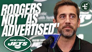 Aaron Rodgers NOT &quot;As Advertised&quot; As The New Quarterback Of The New York Jets