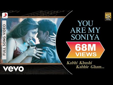 You Are My Soniya Full Video - K3G|Kareena Kapoor, Hrithik Roshan|Sonu Nigam, Alka Yagnik