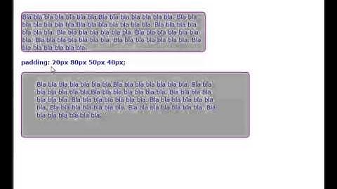 html5css:  Wat kun je allemaal in stellen bij een box?
