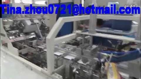 Facial Tissue Log Saw Cutting Machine with Box Packing Machine