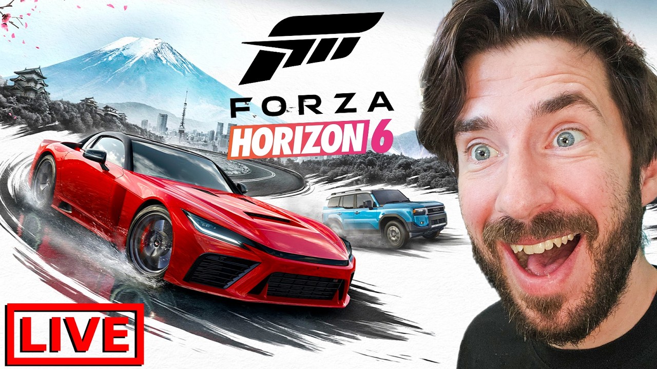 Let's Try Forza Horizon 6 On A Wheel!