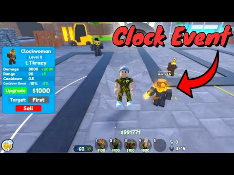 The CLOCK EVENT is COMING SOON... (Toilet Tower Defense)