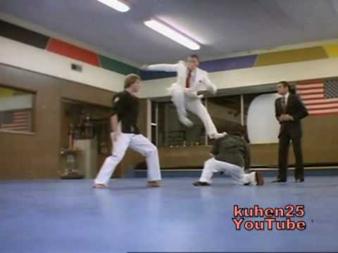 Van Damme Vs Karate master & Student