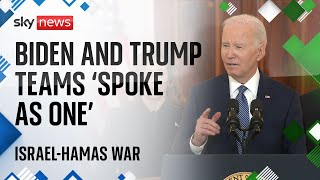 Biden hails Gaza ceasefire deal after 'toughest' negotiations