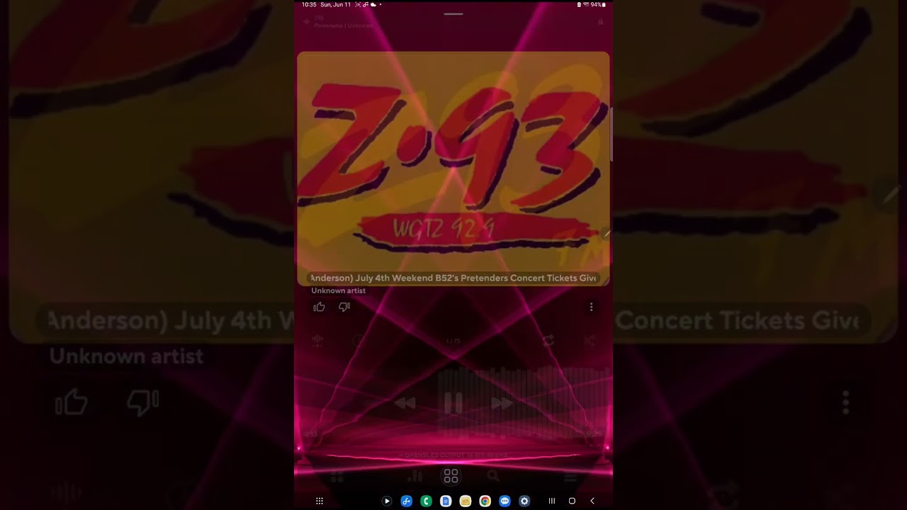 Nick Busbee ( Anderson) July 4th Weekend B52's/ Pretenders Tickets Giveaway WGTZ Z93 Dayton, Ohio