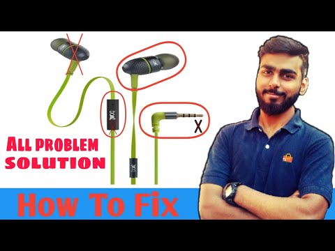 How to Repair Earphones Left Right Earbud Not Working Boat Earphones How to fix earphone jack