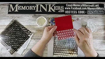 Stampin Up Embossing Paste and masks