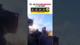 Yes... The Stratagem Duplicate Bug Are Back! - Helldivers 2